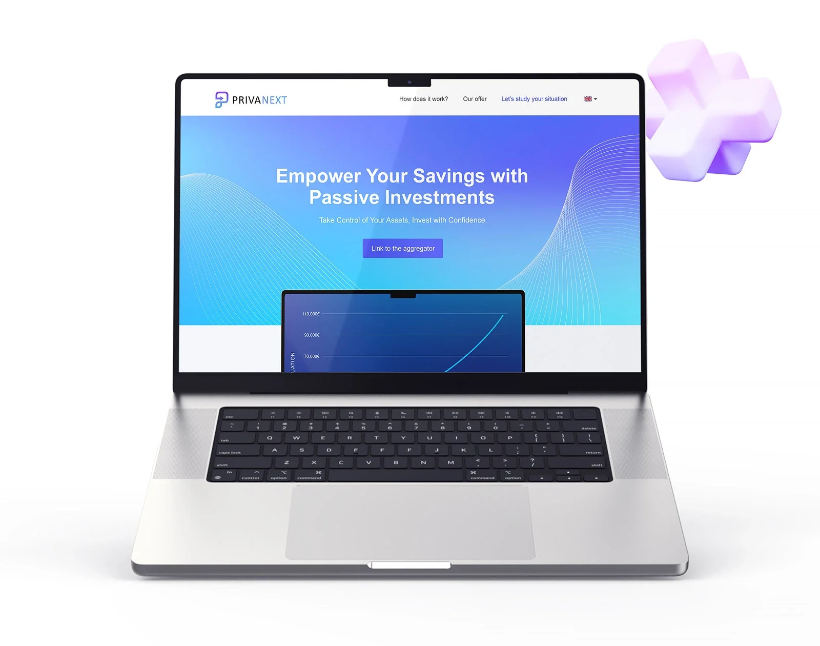 Privanext — A bespoke identity and multilingual web experience.